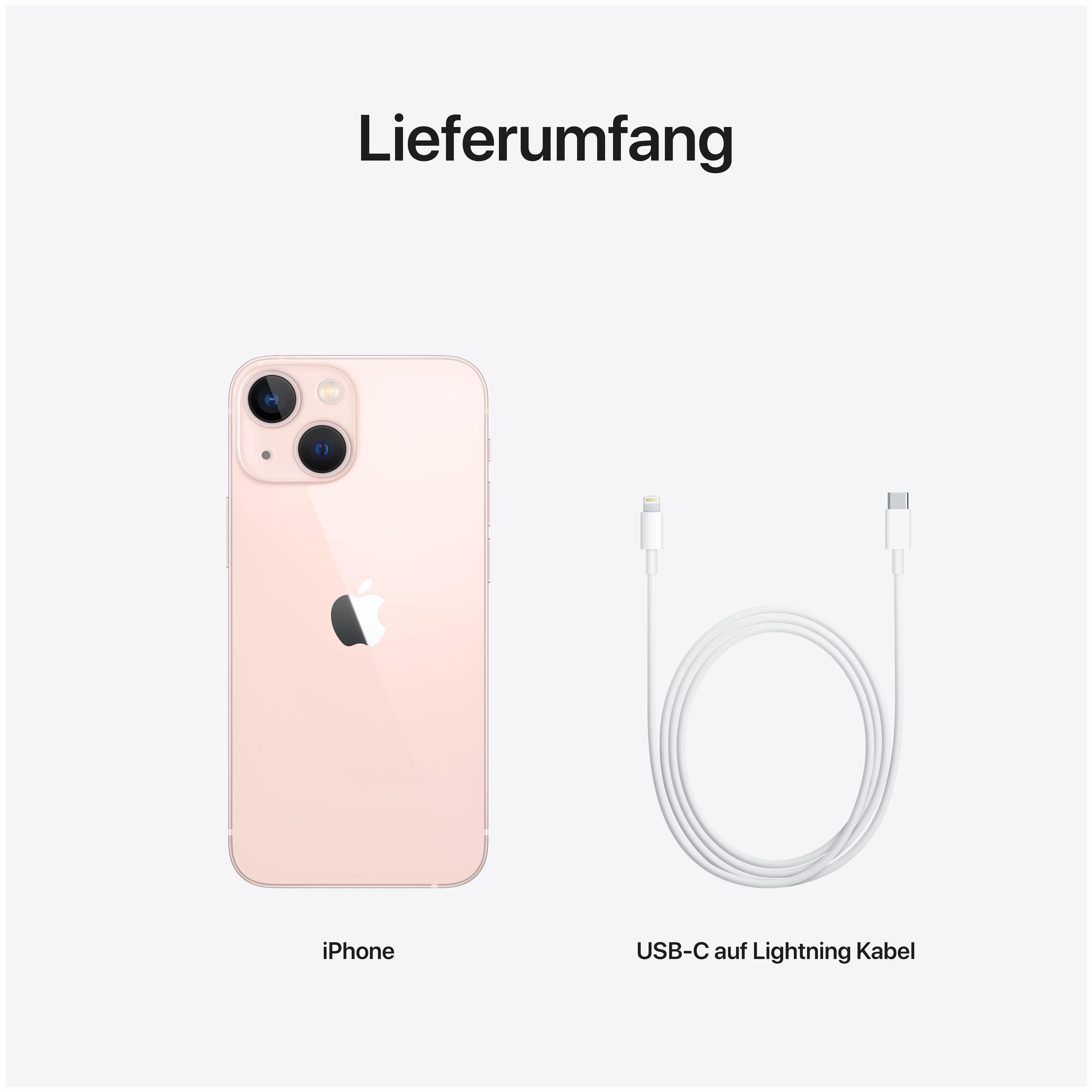 APPLE iPhone 13 mini 512 GB Rosé Dual SIM