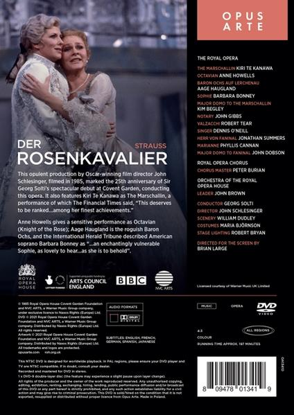 Kanawa/Howells/Haugland/Bonney/+ - Der Rosenkavalier  - (DVD)