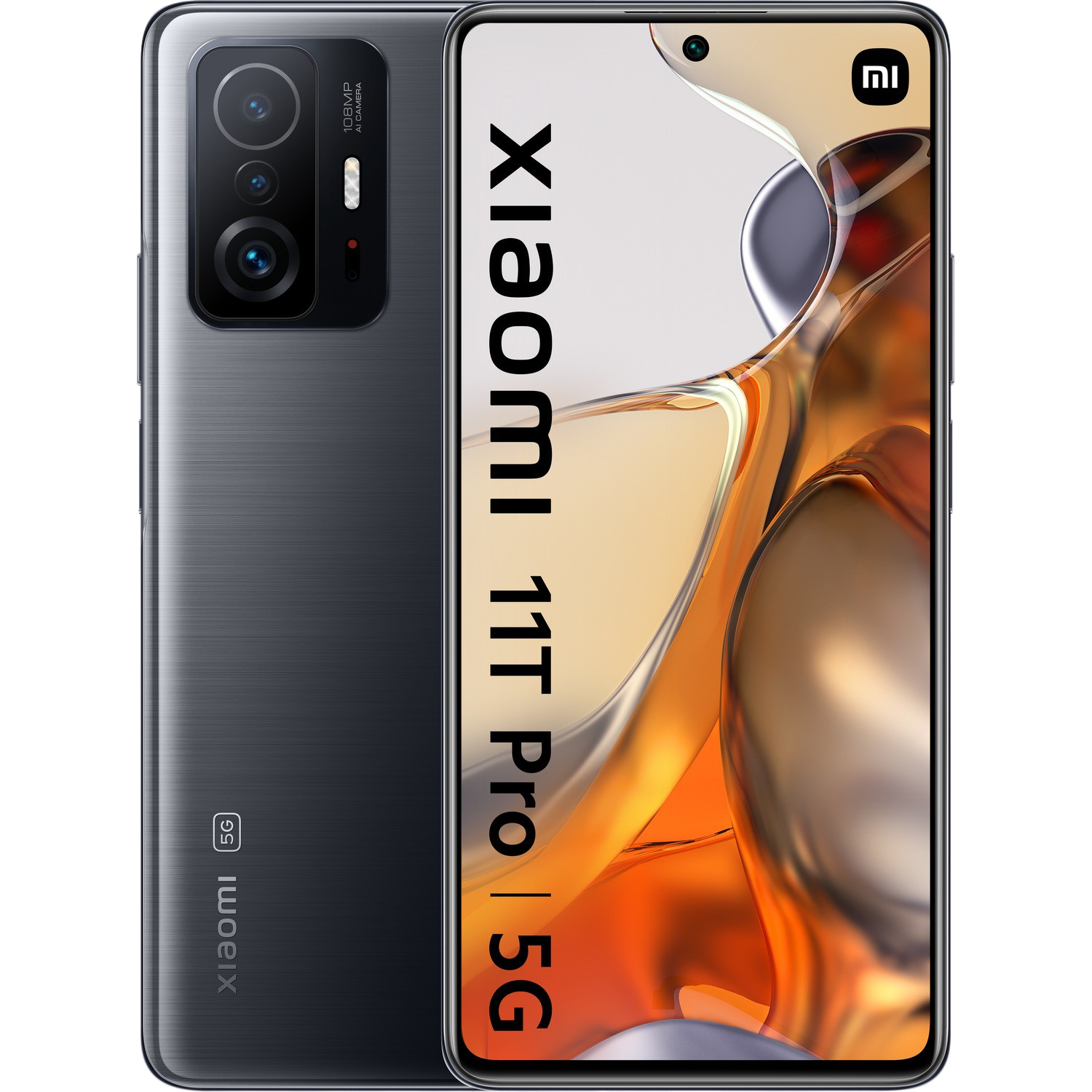 Móvil - Xiaomi 11T Pro 5G, Gris Meteorito, 128 GB, 8 GB RAM, 6.67" FHD+, Snapdragon™ 888, 5000 mAh, Android 11