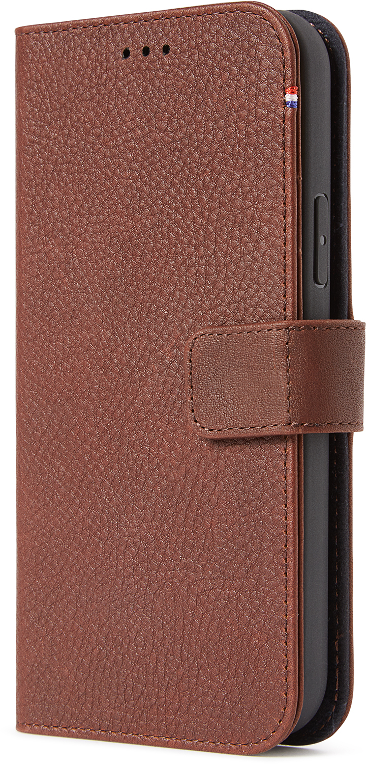 DECODED iPhone 12 mini Leren Wallet Case MagSafe Bruin