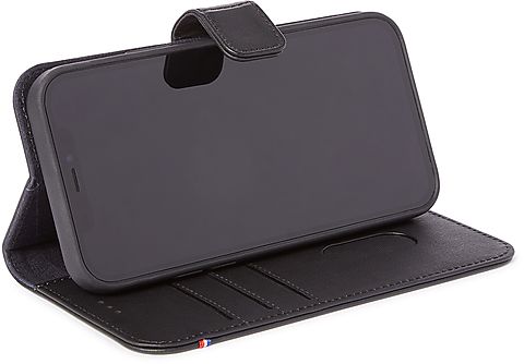 DECODED iPhone 12/12 Pro Leren Wallet Case MagSafe Zwart