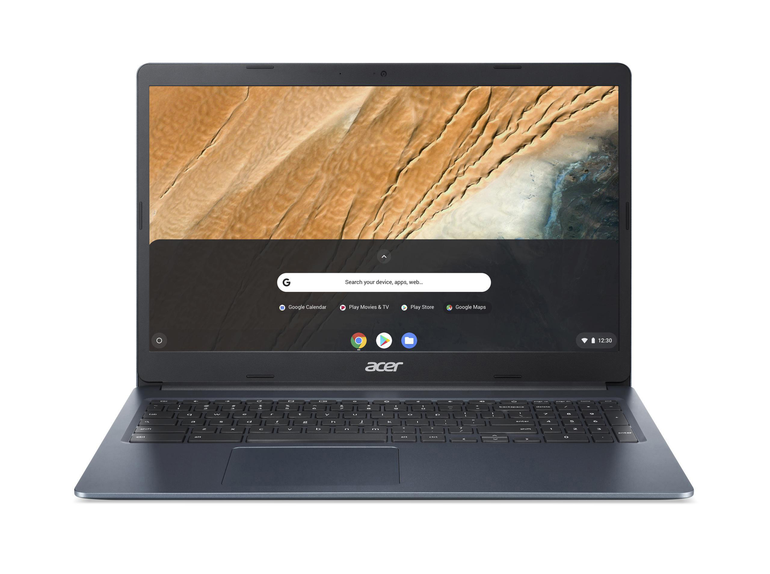 ACER Zoll (CB315-3HT-C4RU), Chrome Chromebook, Intel® Display N4120 OS 4 UHD Intel®, 15,6 Touchscreen, Prozessor, Chromebook eMMC, Blau 600, 64 Google GB 315 RAM, GB mit