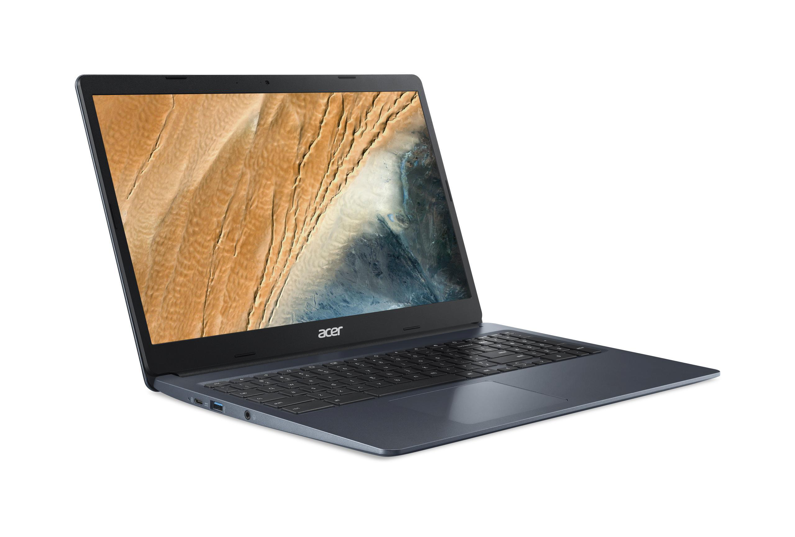 ACER Zoll (CB315-3HT-C4RU), Chrome Chromebook, Intel® Display N4120 OS 4 UHD Intel®, 15,6 Touchscreen, Prozessor, Chromebook eMMC, Blau 600, 64 Google GB 315 RAM, GB mit