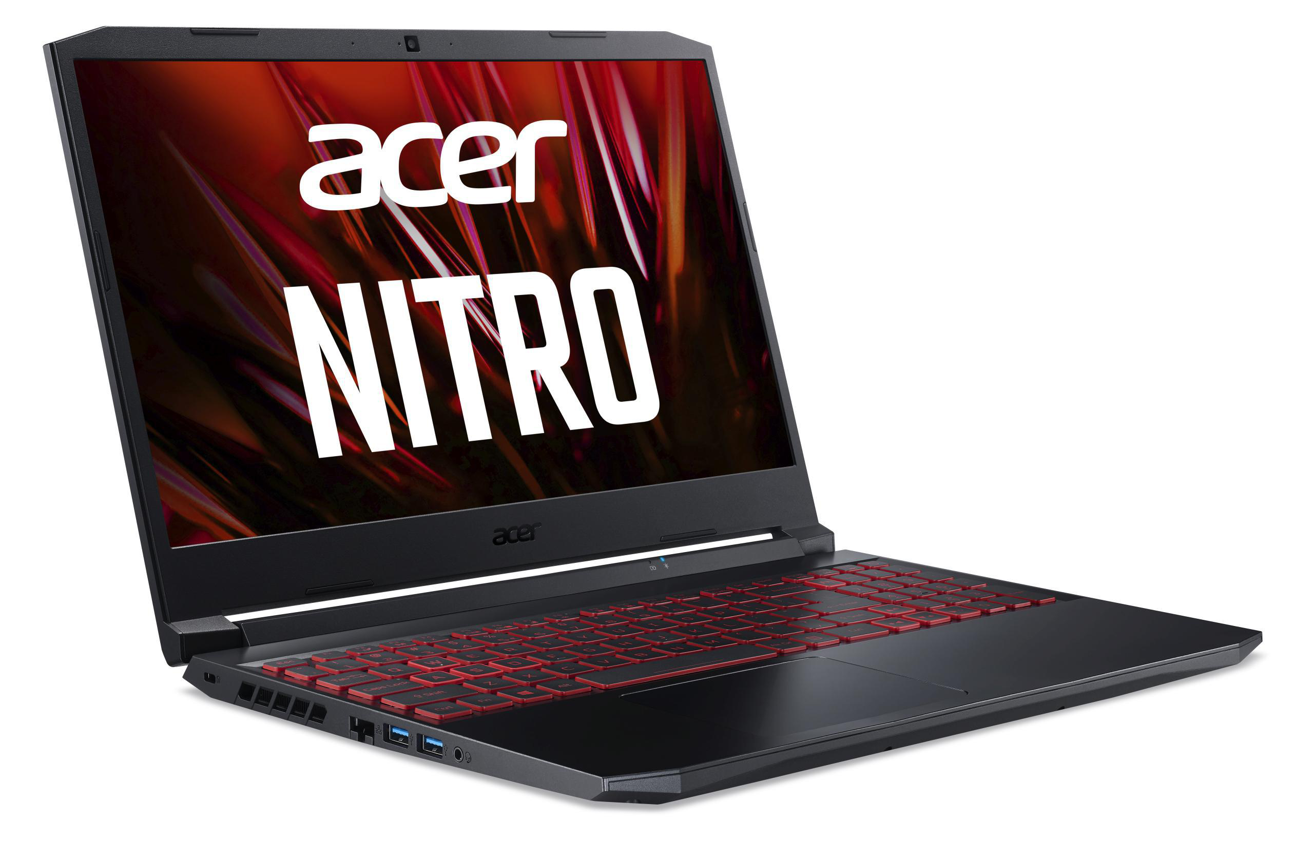 ACER Nitro 5 (AN515-56-50HK), Gaming Display, 512 i5-11300H mit 3050, (64 10 8 Bit) RTX™ SSD, GB Zoll Notebook, 15,6 GB Prozessor, Schwarz GeForce NVIDIA, Home RAM, Windows Intel®