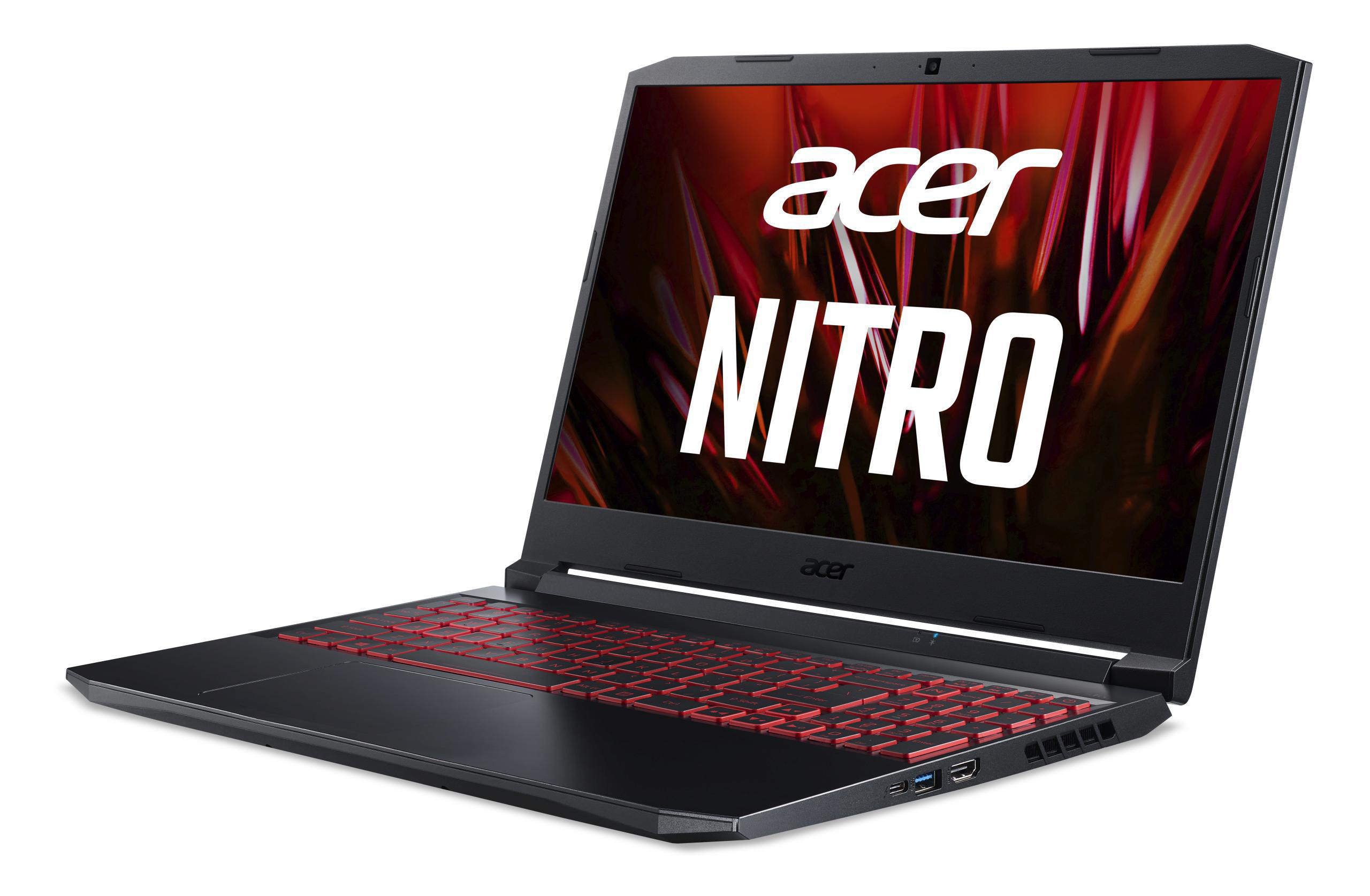 ACER Nitro Gaming 15,6 Display, 10 SSD, (AN515-56-50HK), RTX™ 5 GB Notebook, 3050, RAM, Prozessor, NVIDIA, Zoll Bit) GB Schwarz Intel® i5-11300H Windows GeForce Home 512 mit 8 (64