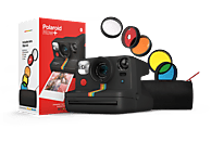 POLAROID Now+ Sofortbildkamera Schwarz
