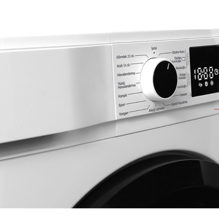 LG RH80T1AP6R.ABWPLTK 8kg  Kurutma Makinesi Beyaz
