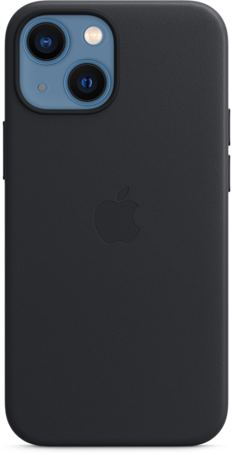 APPLE Cover Leather with Magsafe iPhone 13 mini Midnight (MM0M3ZM/A)