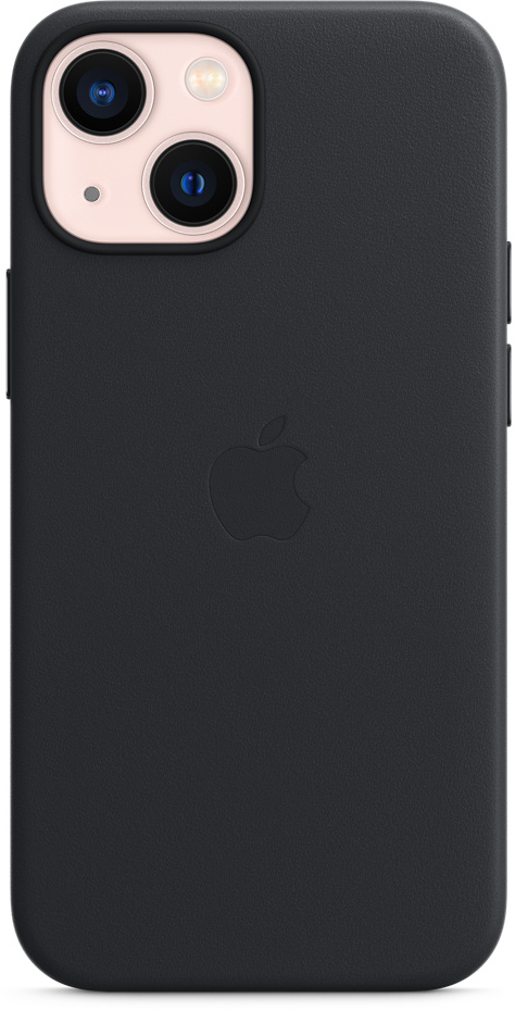 APPLE Cover Leather with Magsafe iPhone 13 mini Midnight (MM0M3ZM/A)