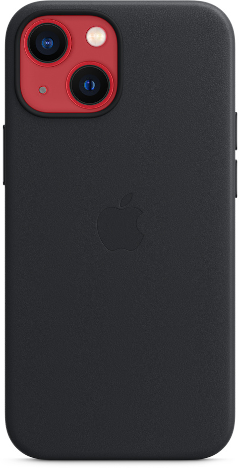 APPLE Cover Leather with Magsafe iPhone 13 mini Midnight (MM0M3ZM/A)