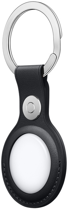 APPLE Porte-clés en cuir AirTag Midnight (MMF93ZM/A)