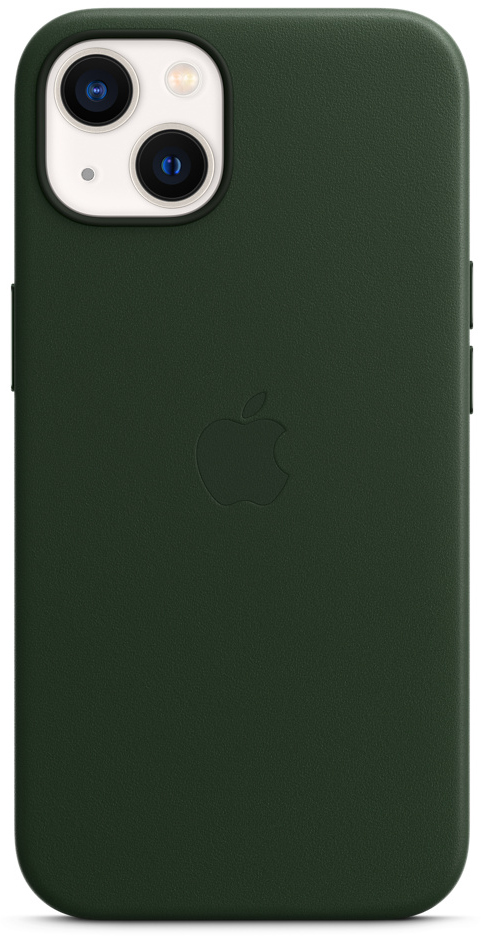 APPLE Cover Leather with Magsafe iPhone 13 Sequoia Green (MM173ZM/A)