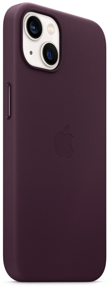 APPLE Cover Leather with Magsafe iPhone 13 Dark Cherry (MM143ZM/A)