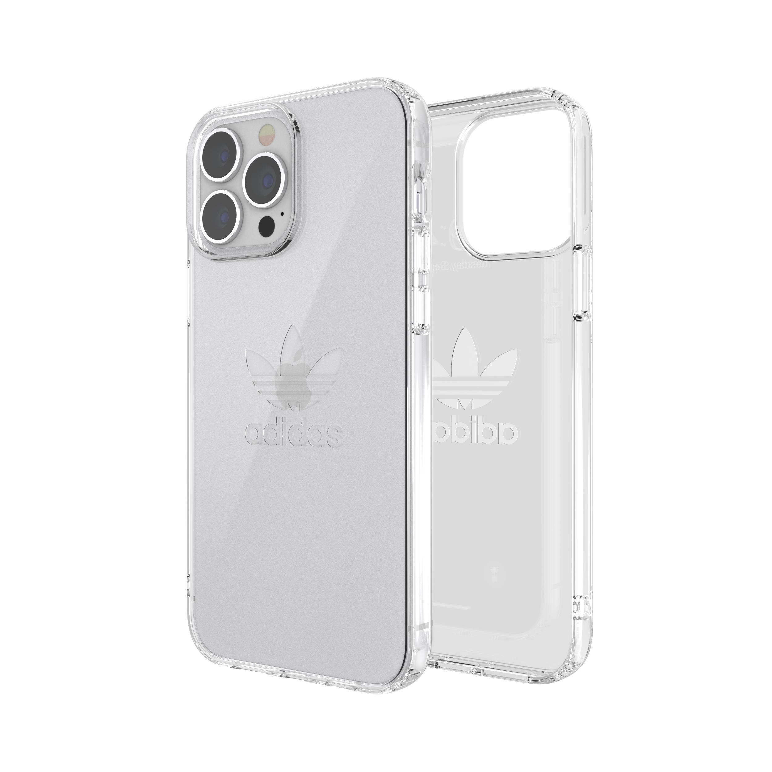 Apple, ORIGINALS Transparent Max, 13 Pro Backcover, Clear, iPhone ADIDAS Protective