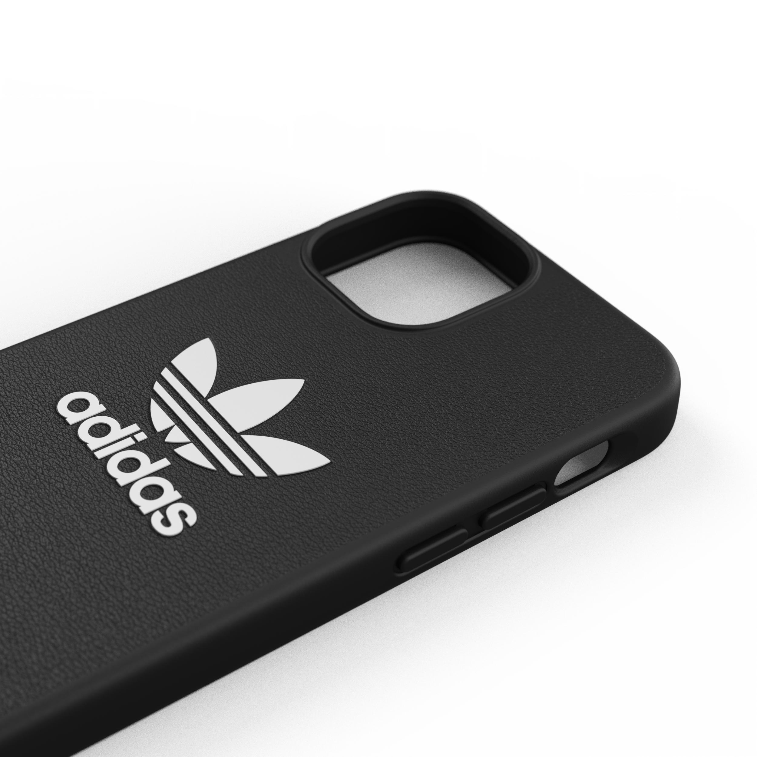 ADIDAS ORIGINALS Moulded Case BASIC, Backcover, Apple, iPhone 13 Mini, Schwarz/Weiß