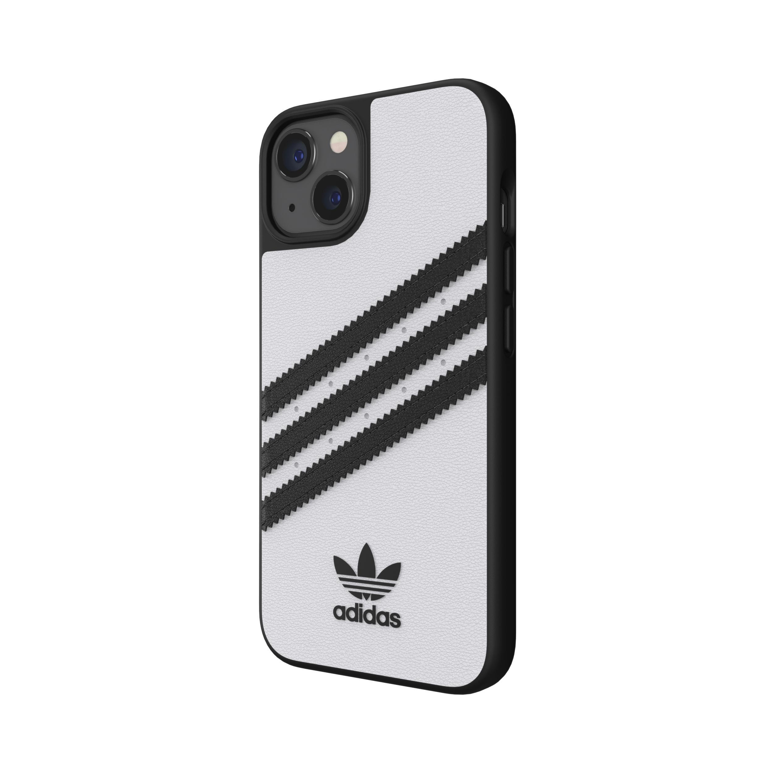 ADIDAS ORIGINALS Moulded Case, Backcover, Apple, iPhone 13, Schwarz/Weiß