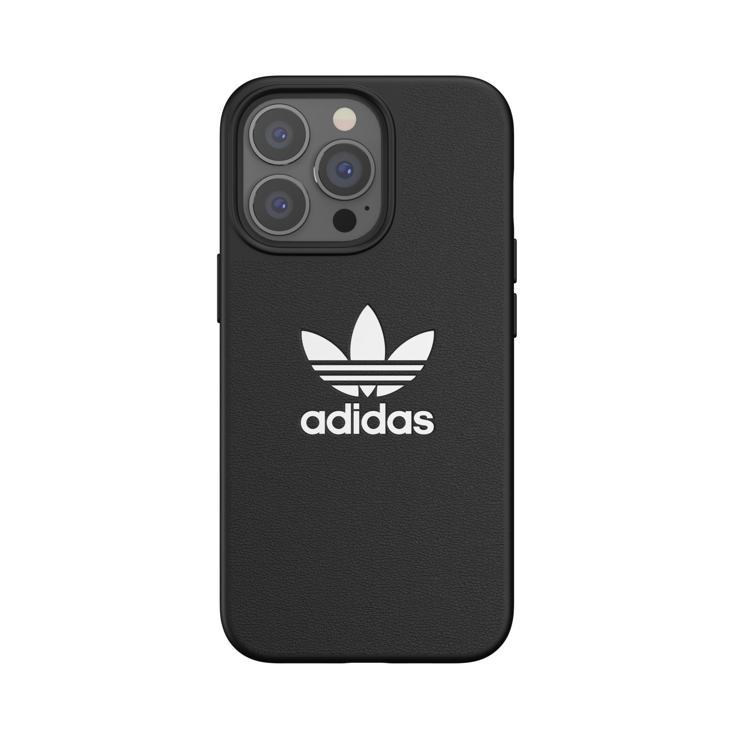 ADIDAS ORIGINALS Moulded Case BASIC, Backcover, Apple, iPhone 13 Pro, Schwarz/Weiß