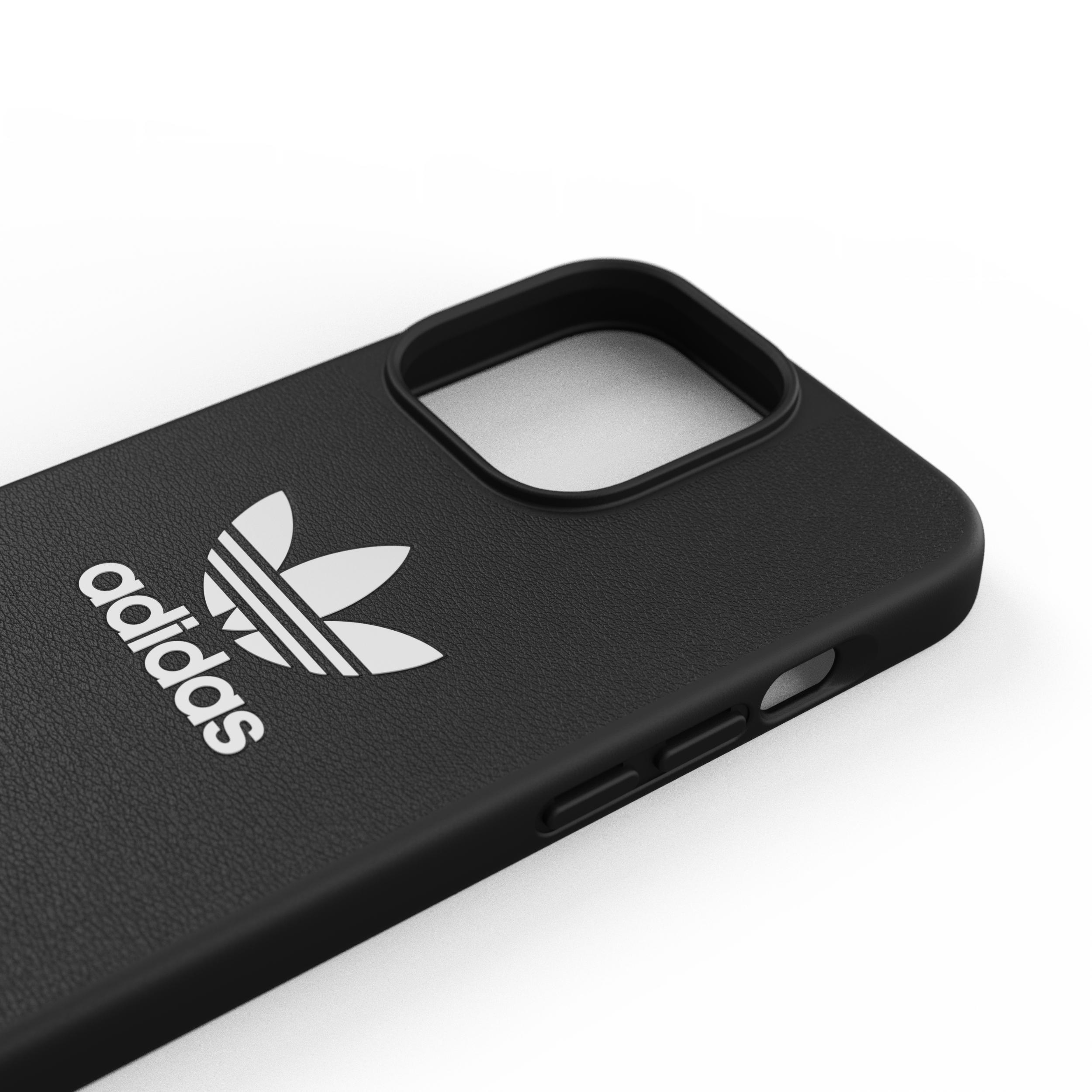 ADIDAS ORIGINALS Moulded Case BASIC, Backcover, Apple, iPhone 13 Pro, Schwarz/Weiß