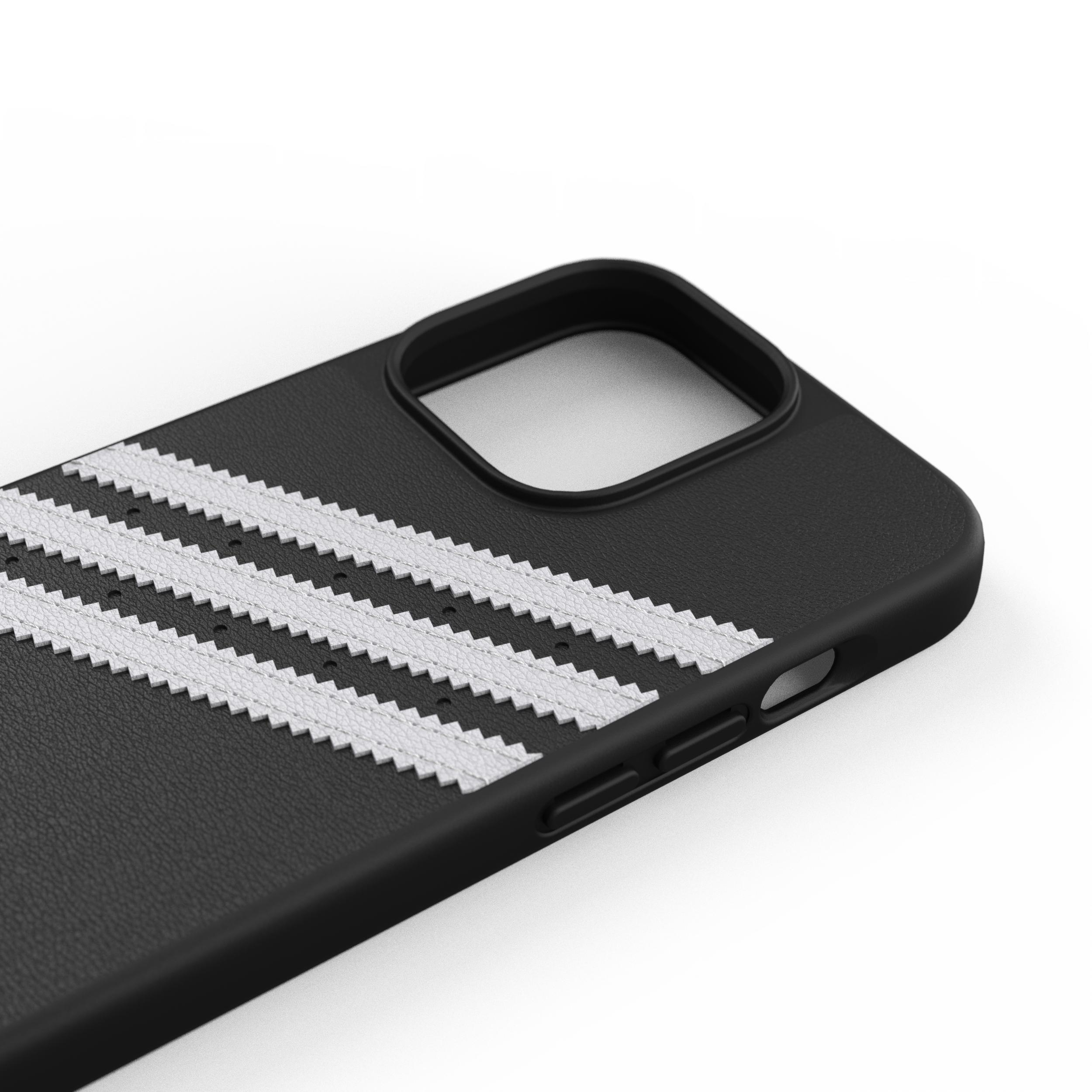 ADIDAS ORIGINALS Moulded Case, Backcover, Apple, iPhone 13 Pro, Schwarz/Weiß