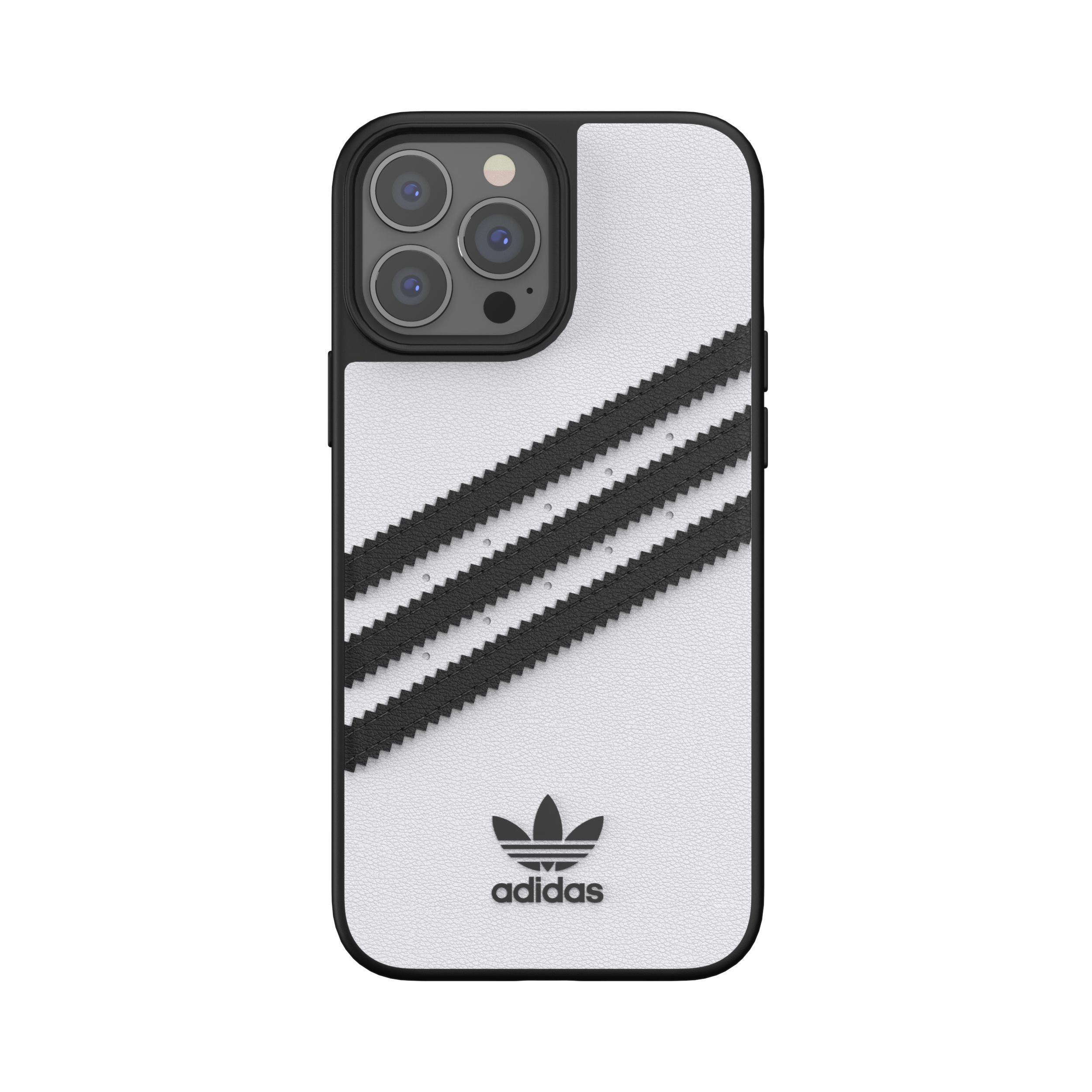 ADIDAS ORIGINALS Moulded Case, Backcover, Apple, iPhone 13 Pro Max, Weiß