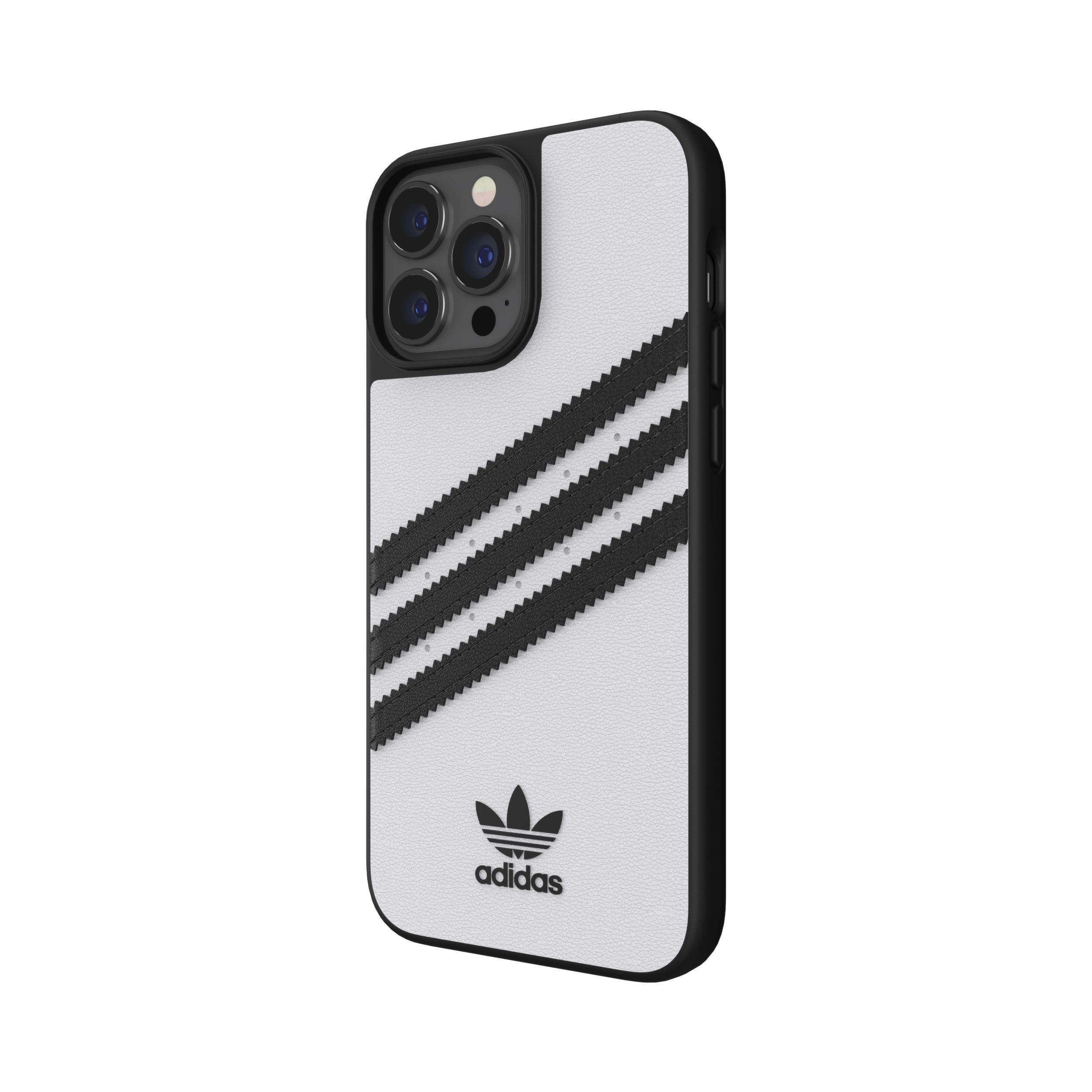 ADIDAS ORIGINALS Moulded Case, Backcover, Apple, iPhone 13 Pro Max, Weiß
