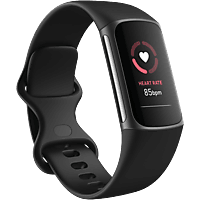 Extremo gravedad Alargar Pulsera de actividad | Fitbit Charge 5, Platino Negro, 13 - 21 cm, 1.04",  GPS, BT LE, ECG, NFC, SpO2