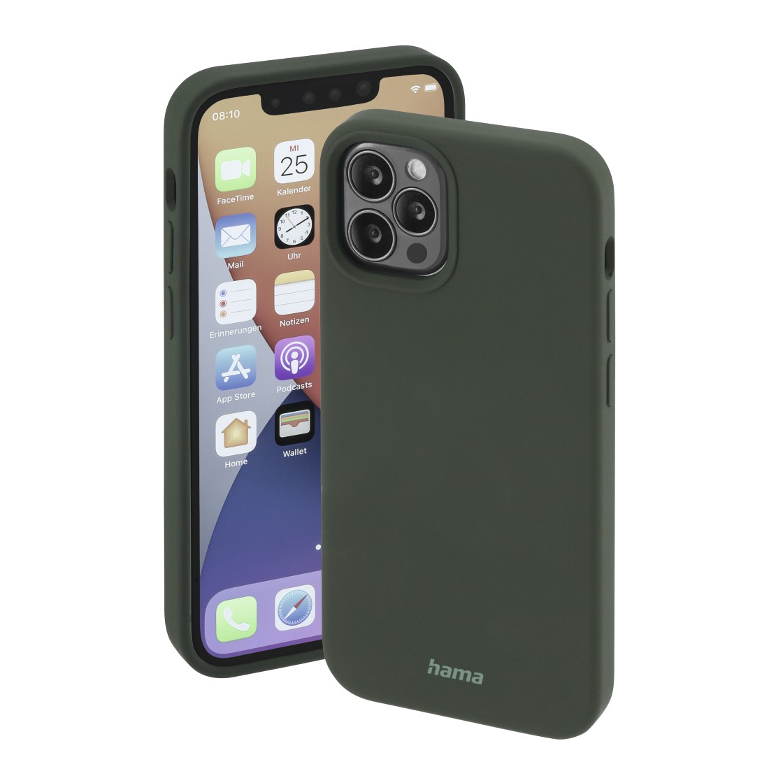 HAMA MagCase Finest PRO, Backcover, Apple, 13 Pro, Grün iPhone Feel