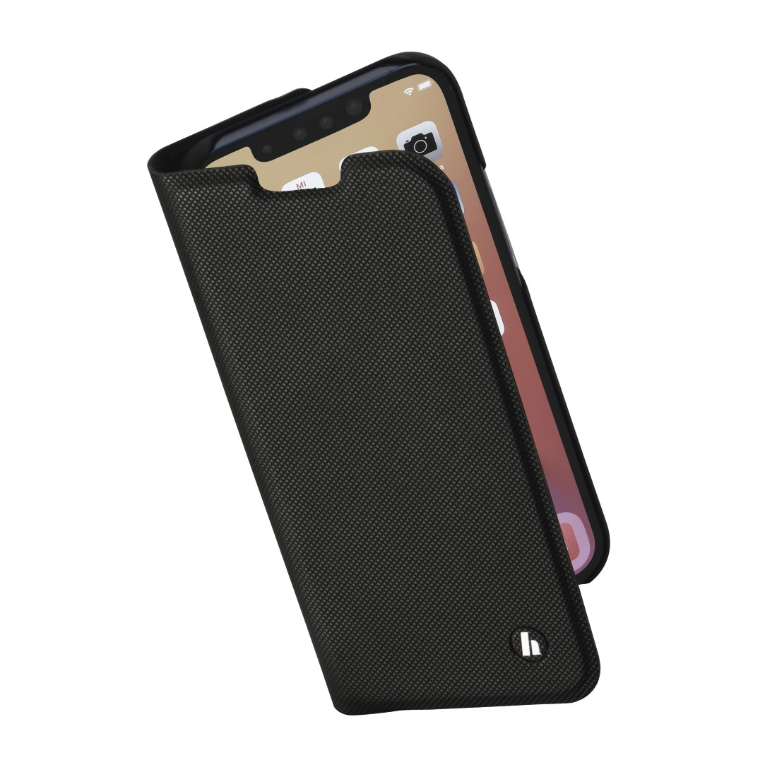 HAMA Slim Pro, Bookcover, Apple, iPhone Schwarz Pro, 13