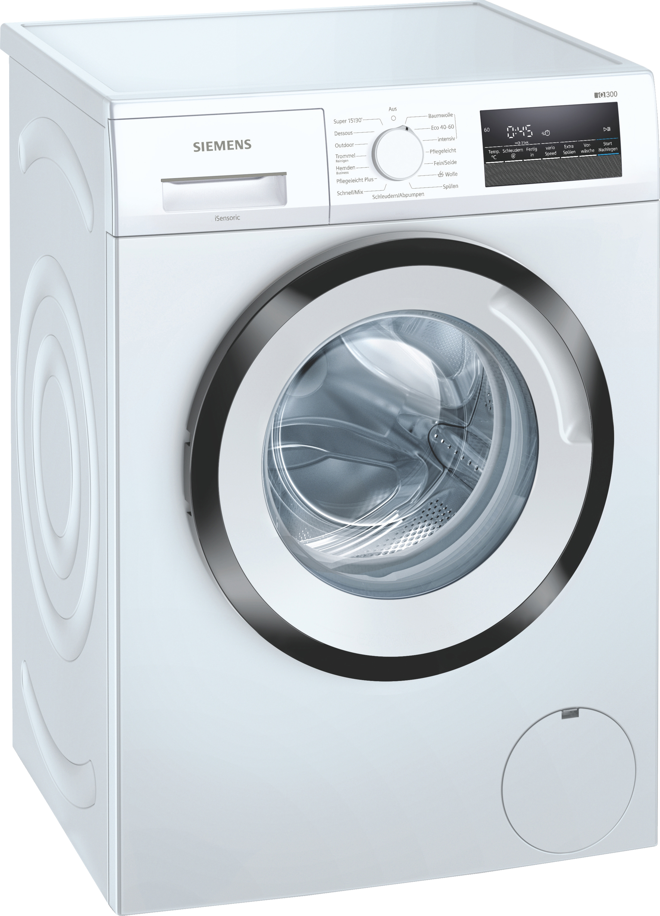 SIEMENS WM14N228 iQ300 Waschmaschine (8 C) U/Min., kg, 1400