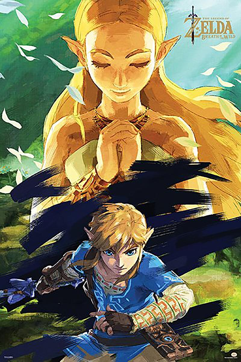 PYRAMID Wild Poster Großformatige The -AMERICA- Poster Zelda Of Breath The Legend of