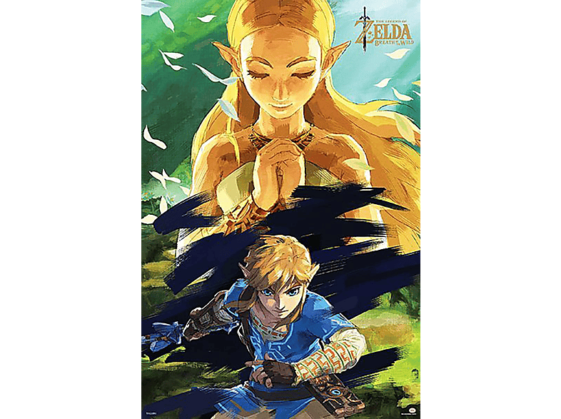 PYRAMID -AMERICA- The Legend of Zelda Poster Breath Of The Wild Großformatige Poster