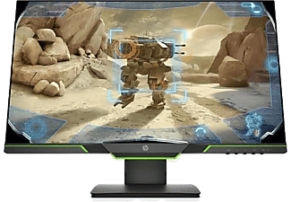 Monitor gaming - HP 25x, 24.5", Full HD, 144 Hz, 1 ms, Negro