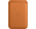 APPLE iPhone MagSafe rögzítésű bőr pénztárca, aranybarna (mm0q3zm/a)