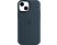 APPLE iPhone 13 mini MagSafe rögzítésű szilikon tok, mély indigókék (mm213zm/a)