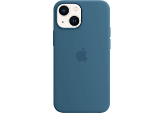APPLE iPhone 13 mini MagSafe rögzítésű szilikon tok, cinegekék (mm1y3zm/a)