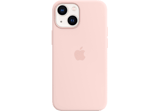 APPLE iPhone 13 mini MagSafe rögzítésű szilikon tok, krétarózsaszín (mm203zm/a)