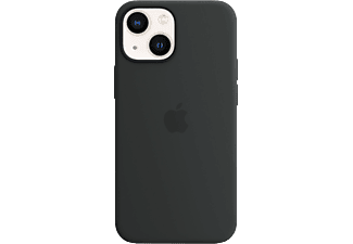 APPLE iPhone 13 mini MagSafe rögzítésű szilikon tok, éjfekete (mm223zm/a)