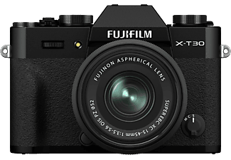 FUJIFILM X-T30 II Body + FUJINON XC15-45mmF3.5-5.6 OIS PZ - Systemkamera Schwarz