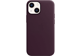 APPLE iPhone 13 mini MagSafe rögzítésű bőr tok, sötét meggypiros (mm0g3zm/a)