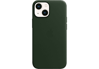 APPLE iPhone 13 mini MagSafe rögzítésű bőr tok, mamutfenyőzöld (mm0j3zm/a)
