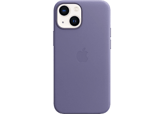 APPLE iPhone 13 mini MagSafe rögzítésű bőr tok, akáclila (mm0h3zm/a)