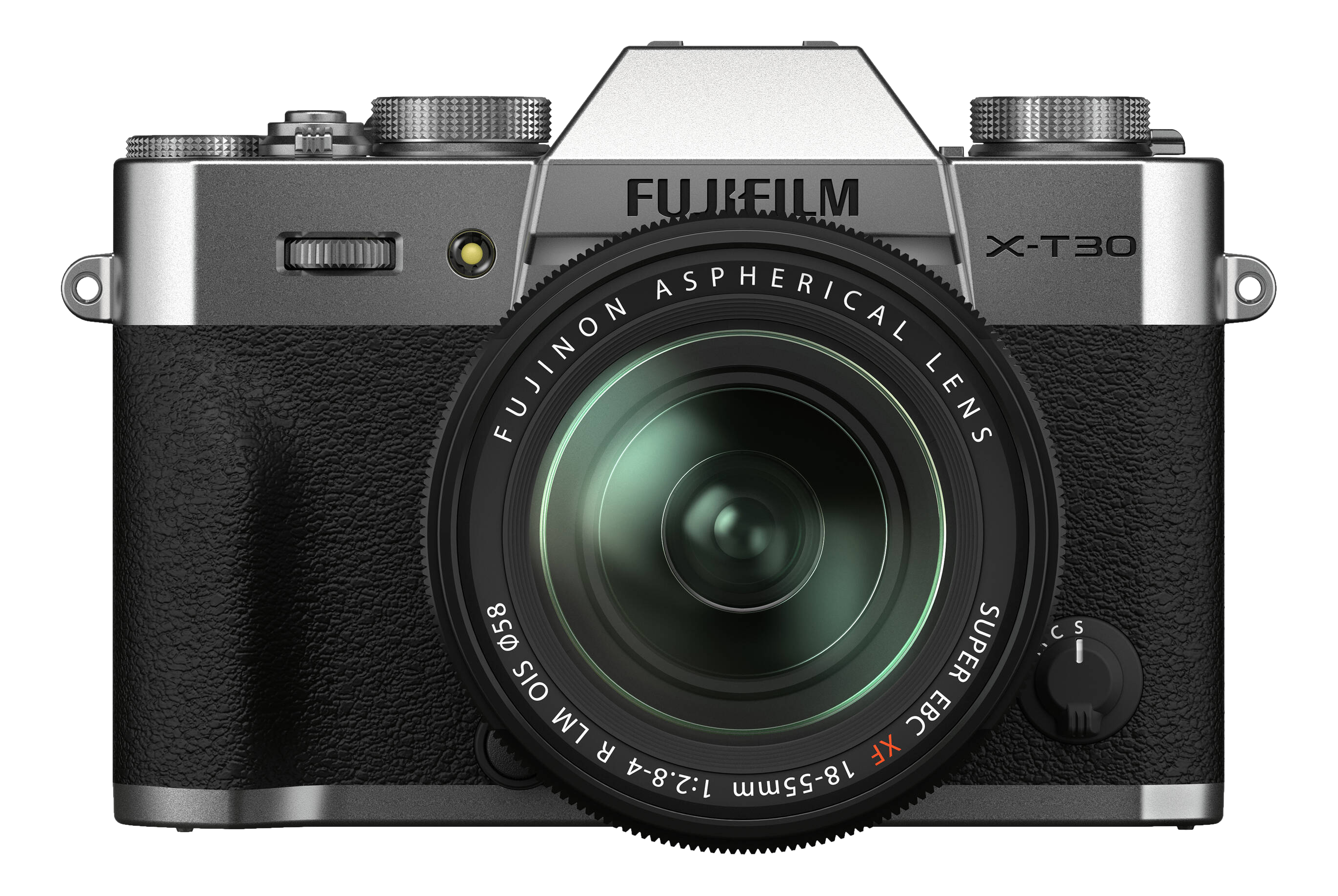 FUJIFILM X-T30 II Body + FUJINON XF18-55mmF2.8-4 R LM OIS - Systemkamera Silber