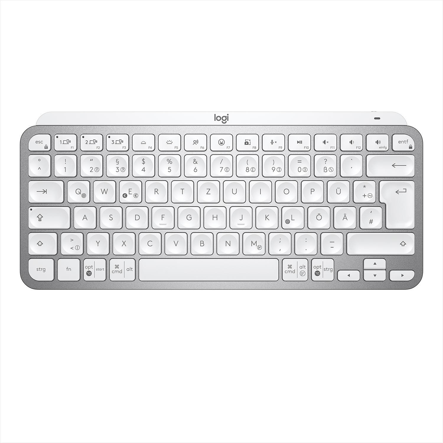 MX KEYS MINI 白 LOGITECH MX Keys Mini, Kompakt, Kabellos, Tastatur, Sonstiges