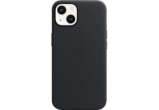 APPLE iPhone 13 MagSafe rögzítésű bőr tok, éjfekete
