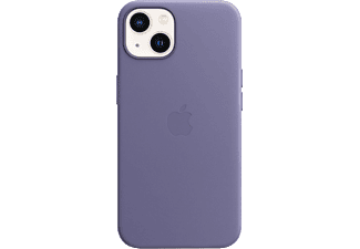 APPLE iPhone 13 MagSafe rögzítésű bőr tok, akáclila