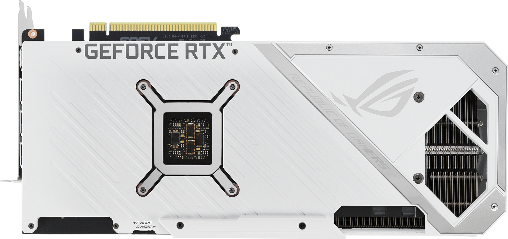 ASUS Grafikkarte ROG Strix GeForce RTX 3070 8GB OC White V2 Edition, GDDR6, 2x HDMI, 3x DP, 256Bit