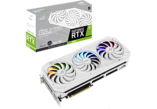 ASUS Grafikkarte ROG Strix GeForce RTX 3080 10GB V2 White Edition, GDDR6X, 2x HDMI, 3x DP, 320Bit