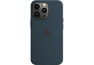 APPLE iPhone 13 Pro MagSafe rögzítésű szilikon tok, mély indigókék (mm2j3zm/a)