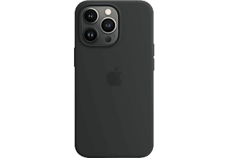 APPLE iPhone 13 Pro MagSafe rögzítésű szilikon tok, éjfekete (mm2k3zm/a)