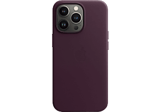 APPLE iPhone 13 Pro MagSafe rögzítésű bőr tok, sötét meggypiros (mm1a3zm/a)